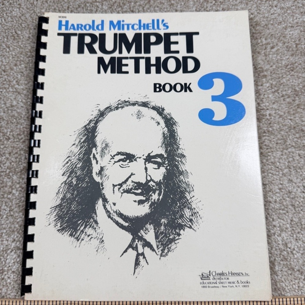 Harold Mitchells Trumpet Method Book 3 Vintage Sheet Music Instruction M306